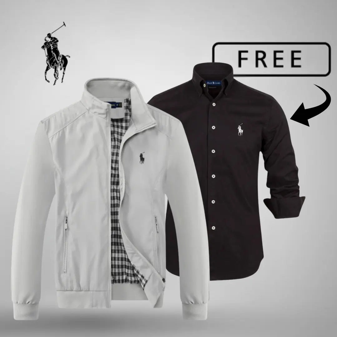 Casual Zip-Up Bomber⢠Premium + FREE Jumper or Shirt (Your Choice)