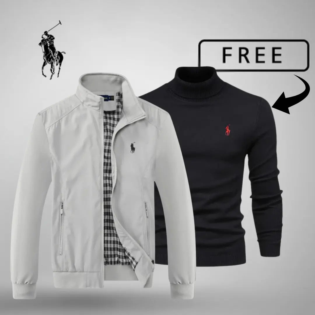 Casual Zip-Up Bomber⢠Premium + FREE Jumper or Shirt (Your Choice)