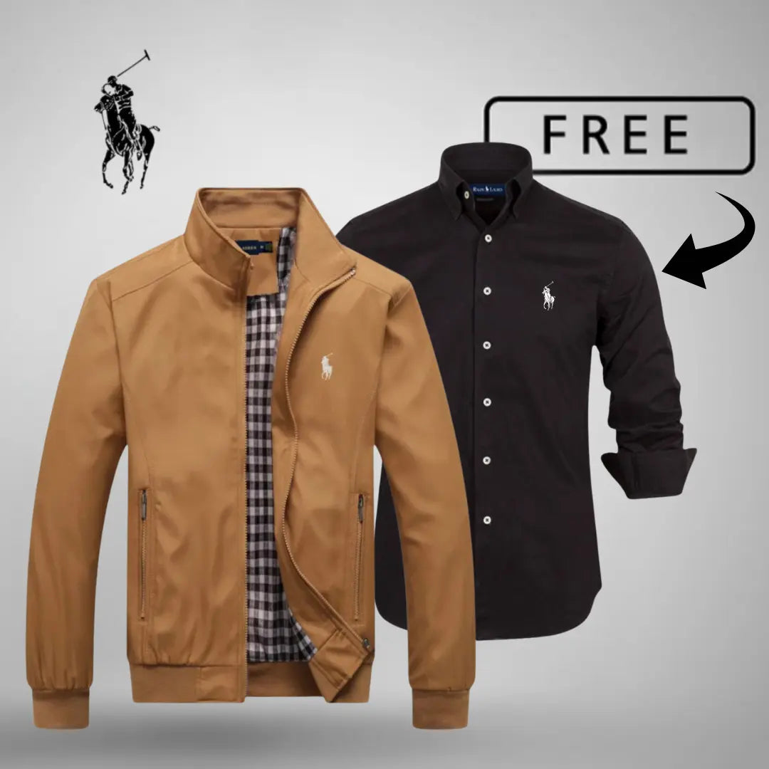 Casual Zip-Up Bomber⢠Premium + FREE Jumper or Shirt (Your Choice)