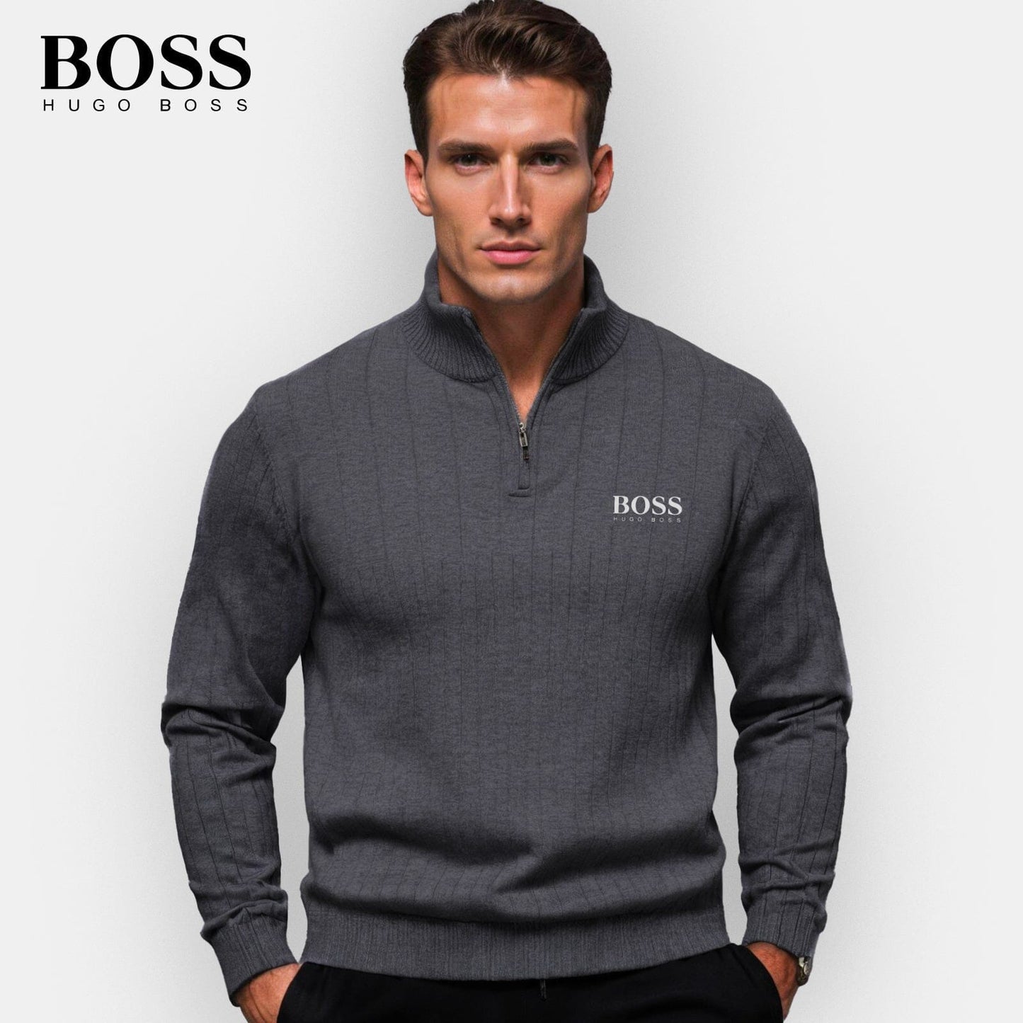 Men's Zip Sweater (Sale)
