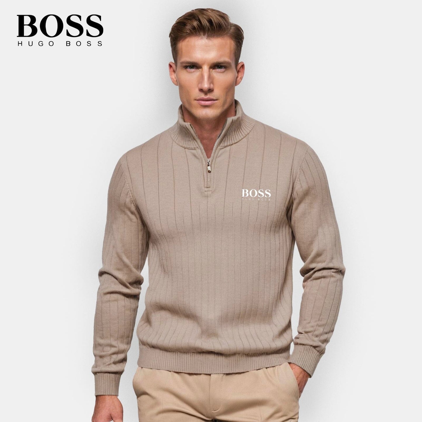 Men's Zip Sweater (Sale)
