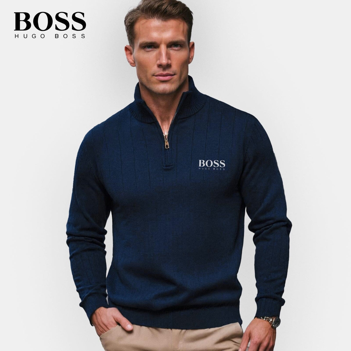 Men's Zip Sweater (Sale)
