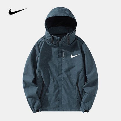 NK™ Hooded Casual Jacket for Men