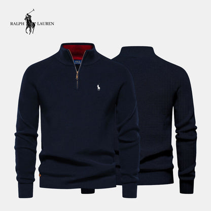 R&L™ Zip Neck Sweater for Men (Sale)