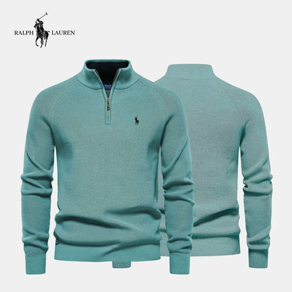 R&L™ Zip Neck Sweater for Men (Sale)